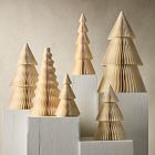 Neutral Decorative Paper Tabletop Trees