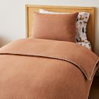European Flax Linen Pom Pom Duvet Cover &amp; Shams
