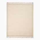 Tassel Trim Jute Rug
