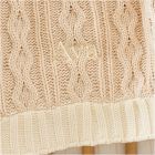 Cozy Cable Knit Baby Blanket