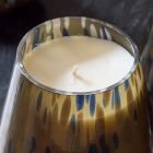 Lidded Glass Filled Tree Candle