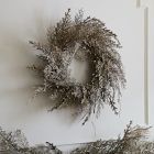 Faux Shimmer Wreath &amp; Garland