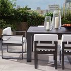Telluride Aluminum Outdoor Arm Dining Chair (Set of 2)