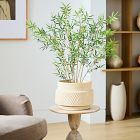 Faux Potted Bamboo Tree