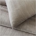 Crinkle Velvet Duvet Cover &amp; Shams