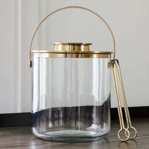 Archer Barware Ice Bucket w/ Tongs