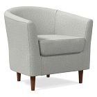 Open Box: Mila Chair, Poly, Deco Weave, Pearl Gray, Auburn