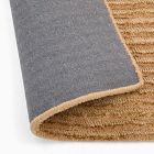 Collins Ribbed Jute Wool Rug