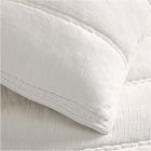 Chenille Linear Comforter &amp; Shams