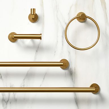 Laguna Brass Bathroom Accessories Contemporary Toilet Paper Holder