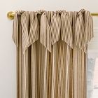 Pierce &amp; Ward Cotton Linen Stripe Curtain