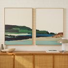 "Spring Seascape" Framed Wall Art by Minted for West Elm
