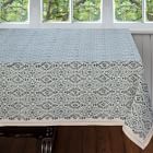 Sustainable Threads Artisan Block-Print Cotton Tablecloth
