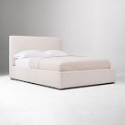 Emmett Nontufted Side Storage Bed - Wood Legs