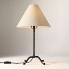 Pierce &amp; Ward Twisted Metal Table Lamp (20")