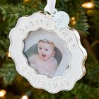 Baby's First Christmas Squiggle Frame Heirloom Ornament