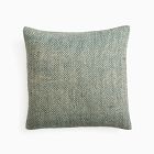 Two Tone Chunky Linen Pillow Cover