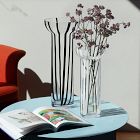 Glass Stripe Vases