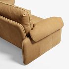 Parry Leather 2-Piece Chaise Sectional (123")