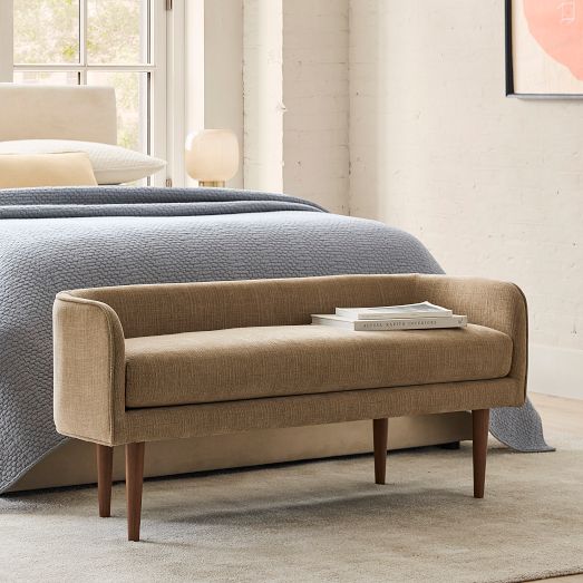 Mid-Century Entryway Bench | West Elm