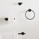 Modern Overhang Bathroom Hardware (Dark Bronze)