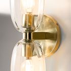 Hari 2-Light Glass Sconce (16&quot;)
