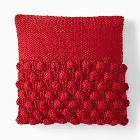 Chunky Bobble Knit Pillow Cover