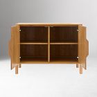 Calitha Two-Tone Oak Wooden Cabinet (40")