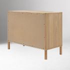 Calitha Two-Tone Oak Wooden Cabinet (40")