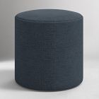 Hervey Bay Upholstered Drum Ottoman