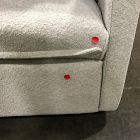 Open Box: Paxton Pillow Manual Swivel Glider Recliner