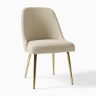 Mid-Century Dining Chair - Metal Legs