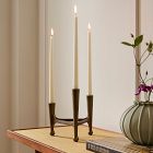 Pierce &amp; Ward Brass Candleholder