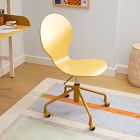 Scoop Rolling Desk Chair