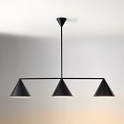 Warren Linear 3-Light Chandelier (48&quot;)