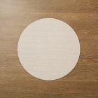 Braid Textured Easy-Care Round Placemats