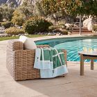 Tennis Scene Beach Towel