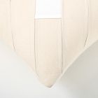 Linen Strap Weave Pillow Cover