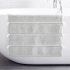 Organic Tassel Stripe Bath Mat