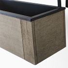 Portside Wood Railing Planter