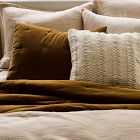 Chunky Herringbone Wool Pillow Cover