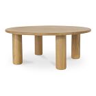 Kosciusko Oak Round Coffee Table (42")