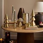 Modern Mercury Glass Taper Holders