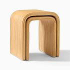 Rattan Vella Nesting Side Tables (14"&ndash;18")