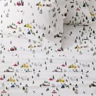 Cotton Percale Holiday Lodge Sheet Set &amp; Pillowcases