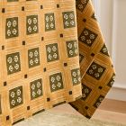 Pierce &amp; Ward Floral Grid Tablecloth