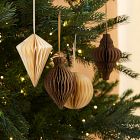 Pure Paper Shape Ornaments (Set of 4)