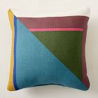 Split Colorblock Indoor/Outdoor Pillow