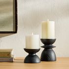 Tira Wood Pillar Holders