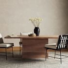 Block Base Rectangular Dining Table (82&quot;)